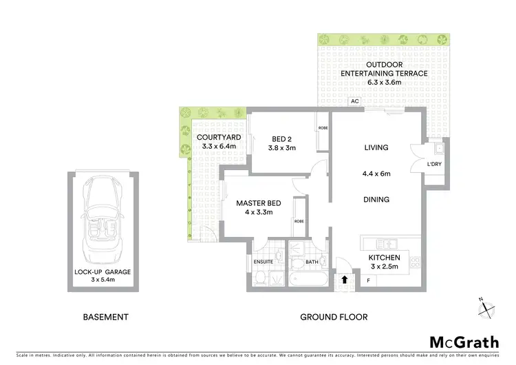 Floorplan of Homely apartment listing, 1/85 Pittwater Road, Hunters Hill NSW 2110