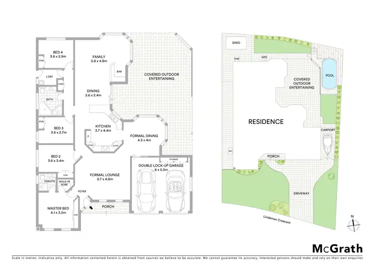 Floorplan of Homely house listing, 65 Lindeman Crescent, Green Valley NSW 2168