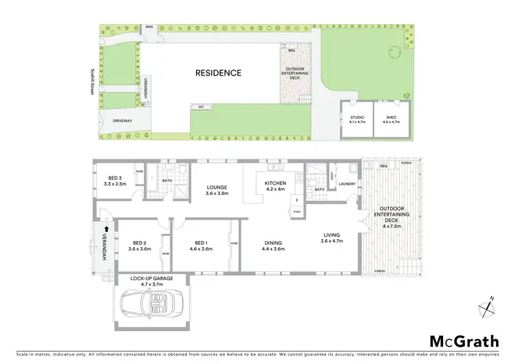 Floorplan of Homely house listing, 30 Scahill Street, Campsie NSW 2194