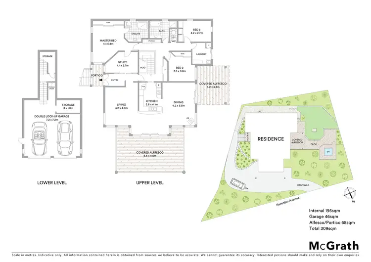 Floorplan of Homely house listing, 34 Kerenjon Avenue, Buderim QLD 4556