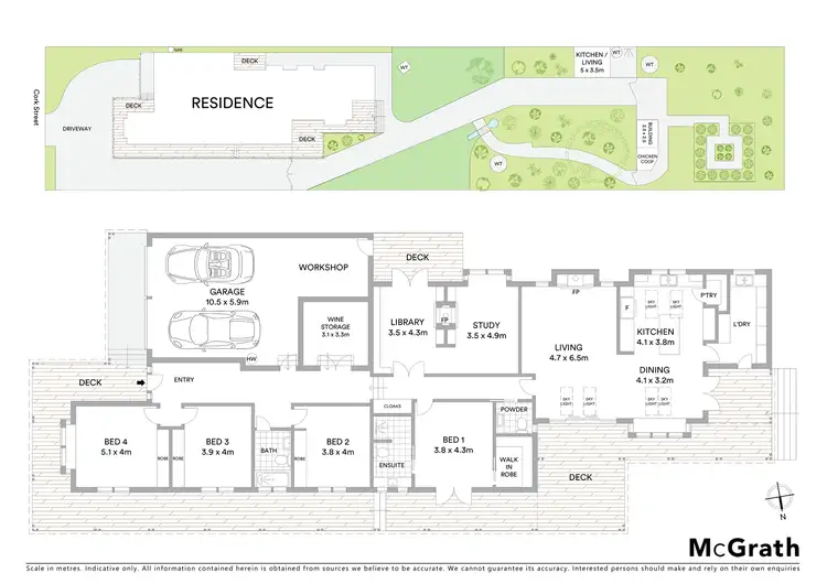 Floorplan of Homely house listing, 50 Cork Street, Gundaroo NSW 2620