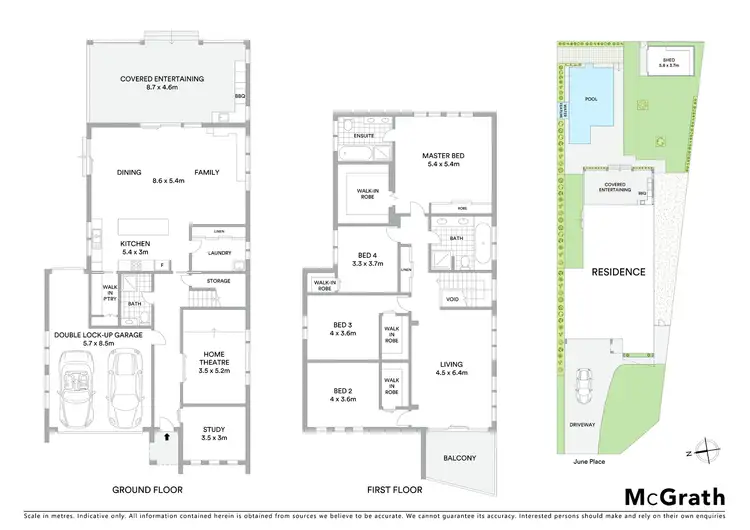 Floorplan of Homely house listing, 18 June Place, Gymea Bay NSW 2227