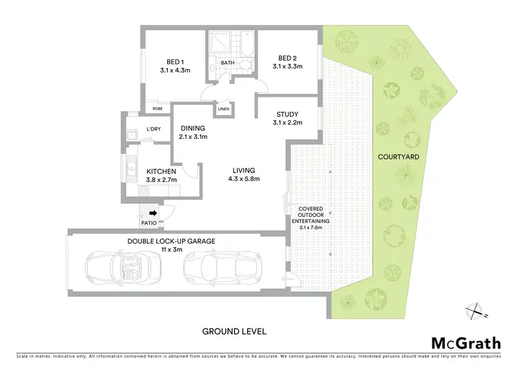Floorplan of Homely townhouse listing, 5/20 Pennant Street, Castle Hill NSW 2154