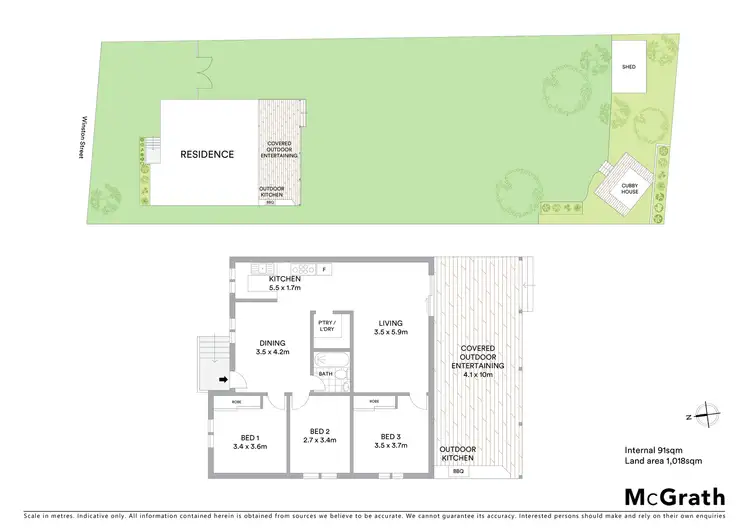 Floorplan of Homely house listing, 4 Winston Street, Wamberal NSW 2260