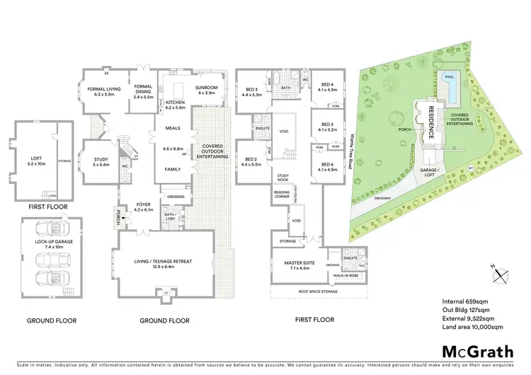 Floorplan of Homely rural property listing, 92 Wattle Tree Road, Holgate NSW 2250
