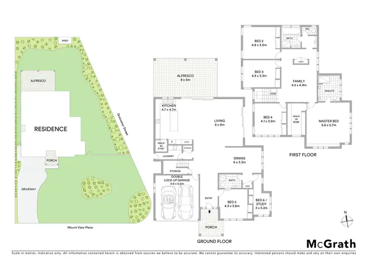 Floorplan of Homely house listing, 2 Mount View Place, Wahroonga NSW 2076