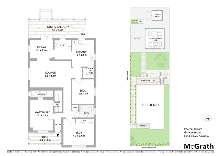 Floorplan of Homely house listing, 28 Park Street, Queanbeyan NSW 2620