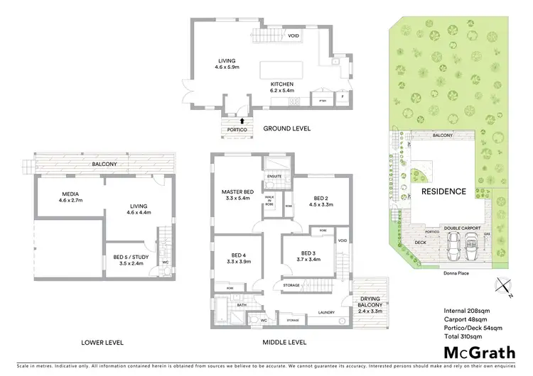 Floorplan of Homely house listing, 24 Donna Place, Buderim QLD 4556