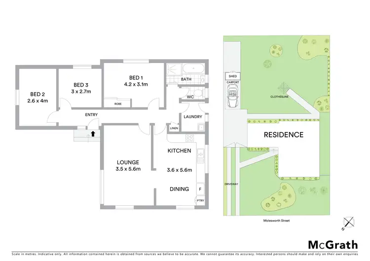 Floorplan of Homely house listing, 25 Molesworth Street, Watson ACT 2602