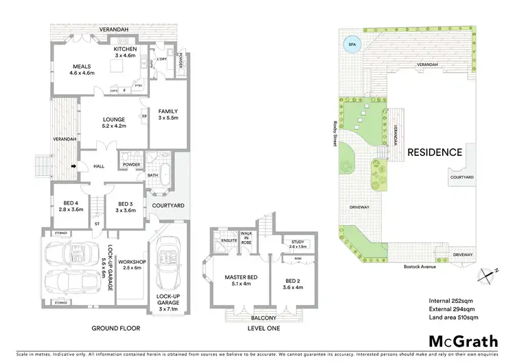 Floorplan of Homely house listing, 1 Bostock Avenue, Manifold Heights VIC 3218