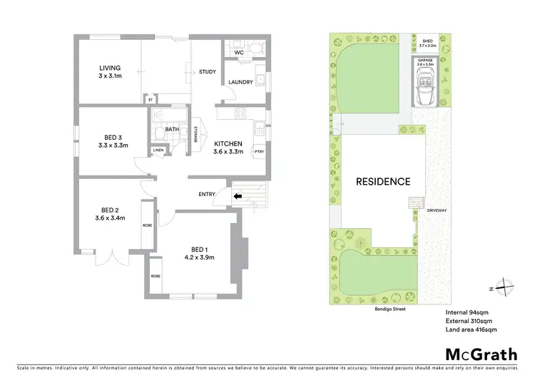 Floorplan of Homely house listing, 18 Bendigo Street, Geelong West VIC 3218