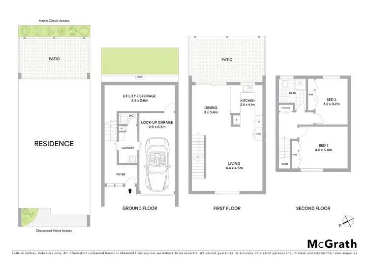 Floorplan of Homely townhouse listing, 4/398 Chatswood Road, Shailer Park QLD 4128