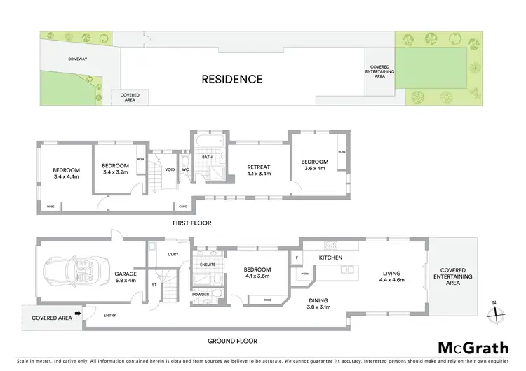 Floorplan of Homely townhouse listing, 57 Koonung Road, Blackburn North VIC 3130