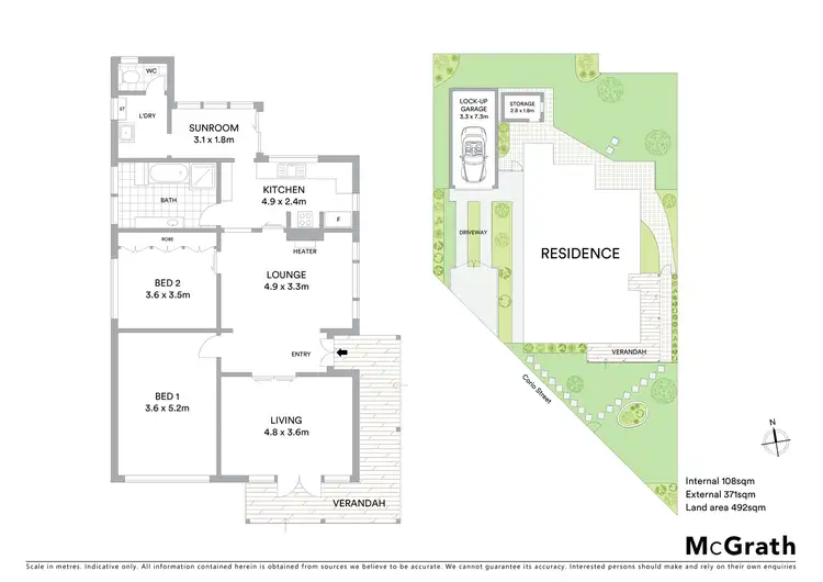 Floorplan of Homely house listing, 11 Corio Street, Belmont VIC 3216