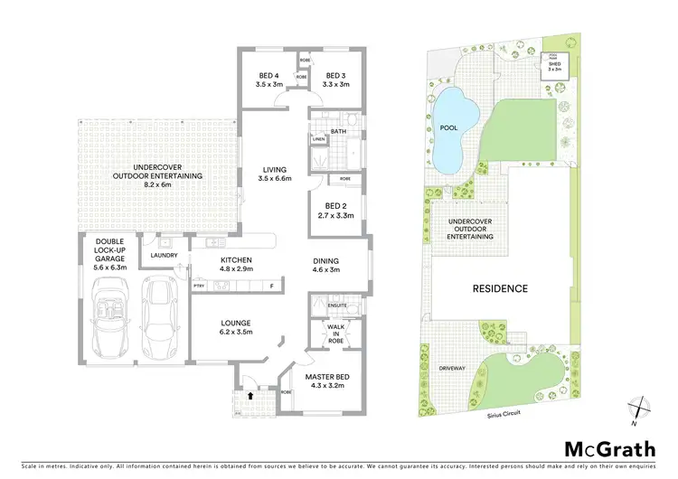 Floorplan of Homely house listing, 74 Sirius Circuit, Narellan NSW 2567