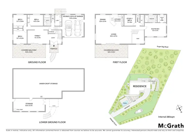 Floorplan of Homely house listing, 11 Hillside Court, Little Mountain QLD 4551