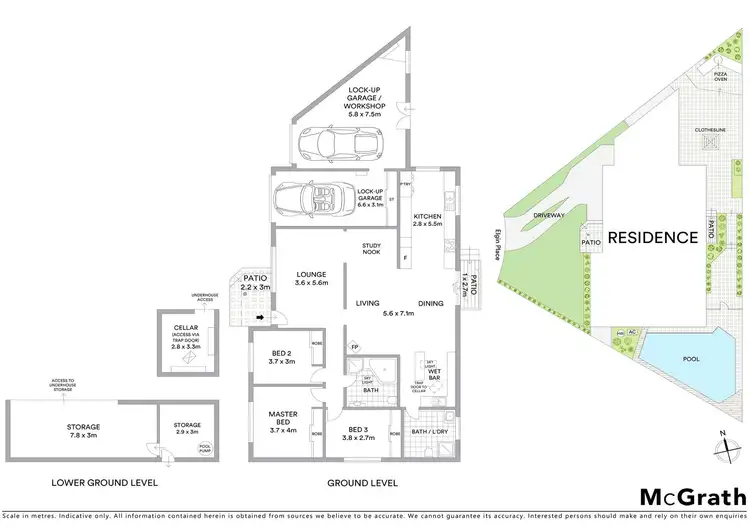 Floorplan of Homely house listing, 26 Elgin Place, Winston Hills NSW 2153