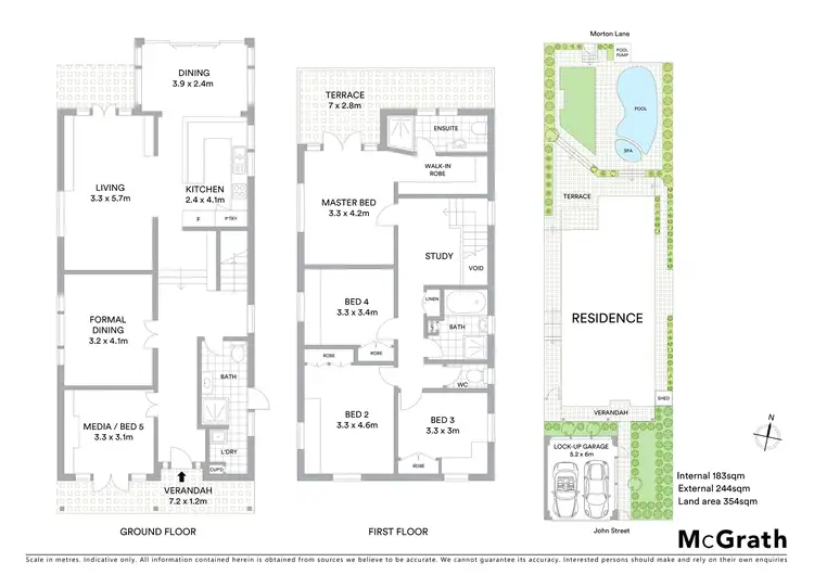 Floorplan of Homely house listing, 60 John Street, Woollahra NSW 2025