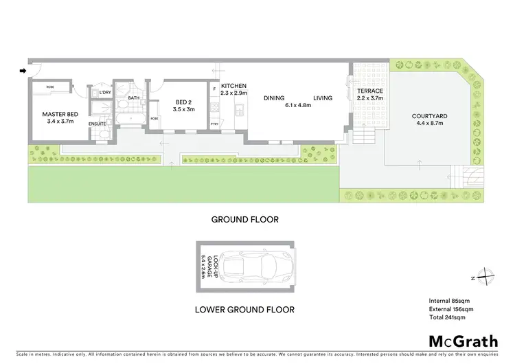 Floorplan of Homely apartment listing, 1/29 Dalley Street, Queenscliff NSW 2096