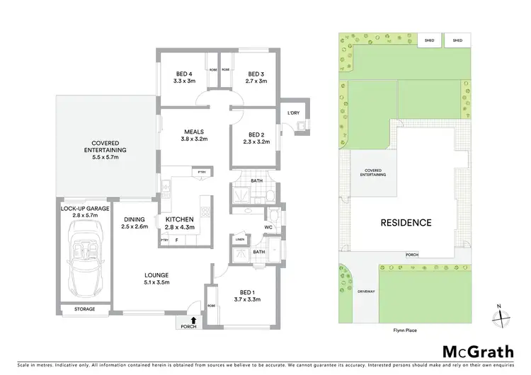 Floorplan of Homely house listing, 15 Flynn Place, Bonnyrigg Heights NSW 2177