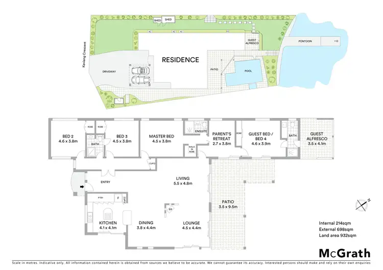 Floorplan of Homely house listing, 5 Kavieng Crescent, Runaway Bay QLD 4216