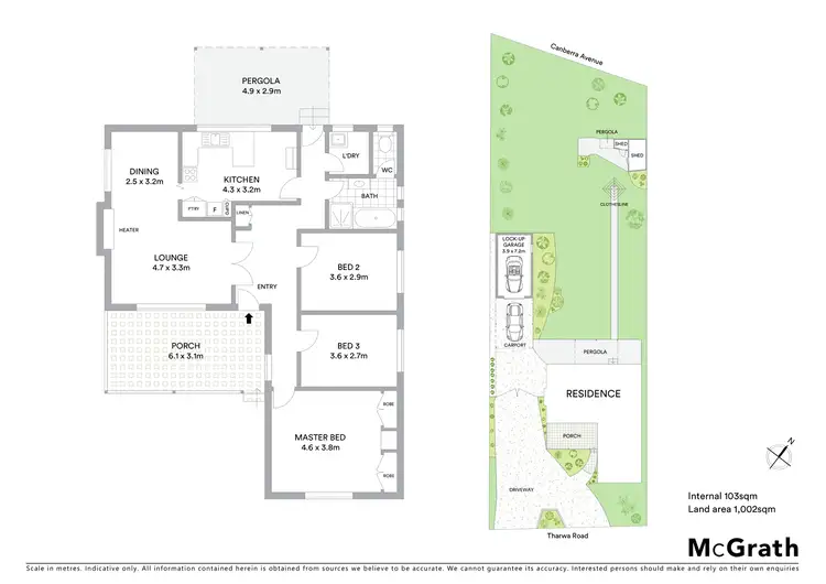Floorplan of Homely house listing, 55 Tharwa Road, Queanbeyan NSW 2620