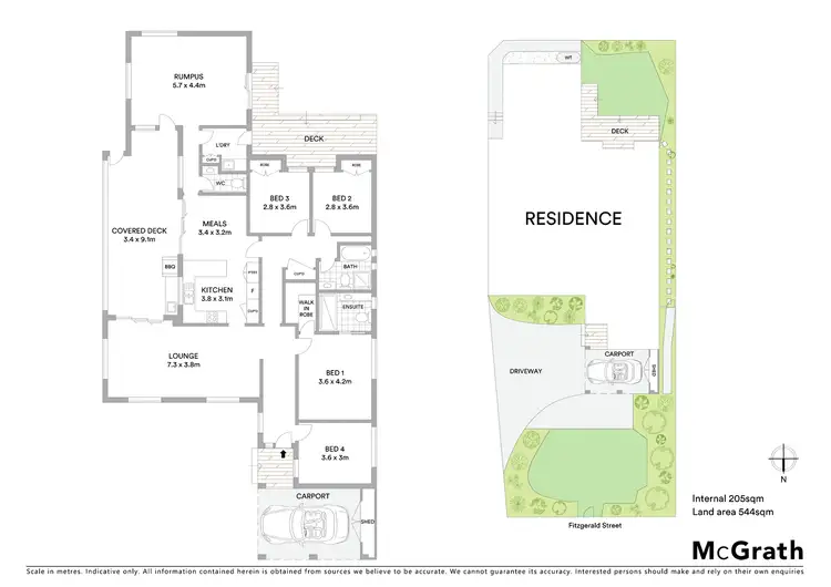 Floorplan of Homely house listing, 1/12 Fitzgerald Street, Ringwood East VIC 3135