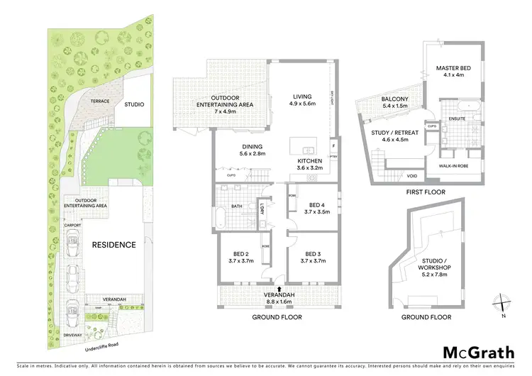 Floorplan of Homely house listing, 52 Undercliffe Road, Earlwood NSW 2206