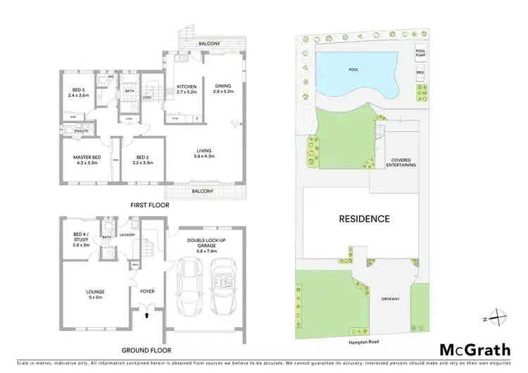 Floorplan of Homely house listing, 18 Hampton Road, Sylvania Waters NSW 2224