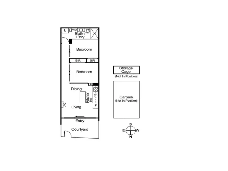 Floorplan of Homely apartment listing, 118/163 Fitzroy Street, St Kilda VIC 3182