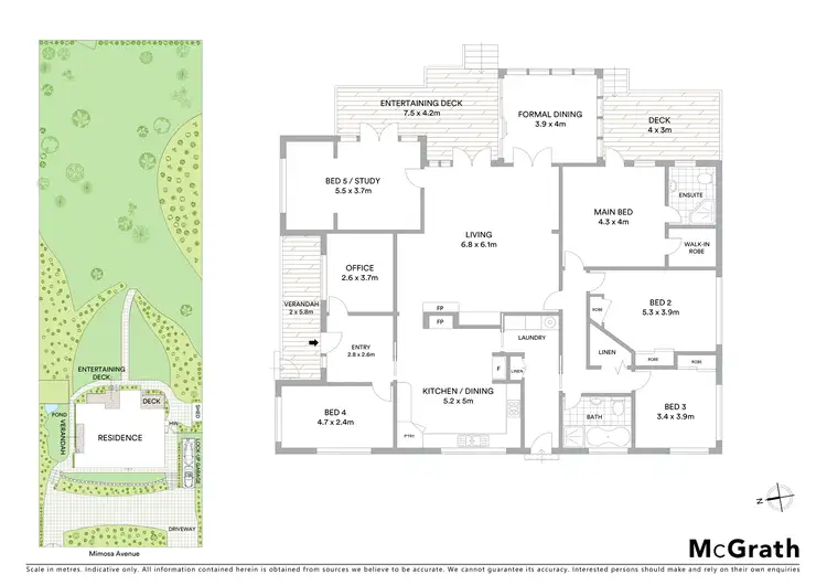 Floorplan of Homely house listing, 4 Mimosa Avenue, Wentworth Falls NSW 2782