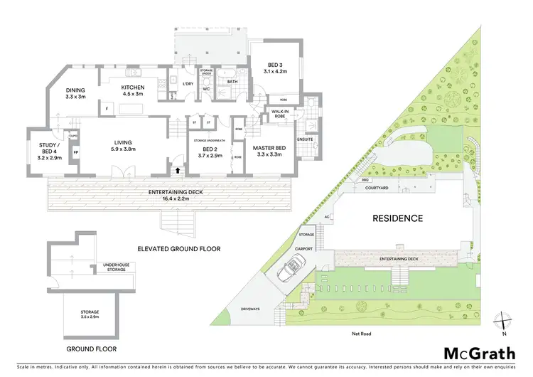 Floorplan of Homely house listing, 7 Net Road, Avalon Beach NSW 2107
