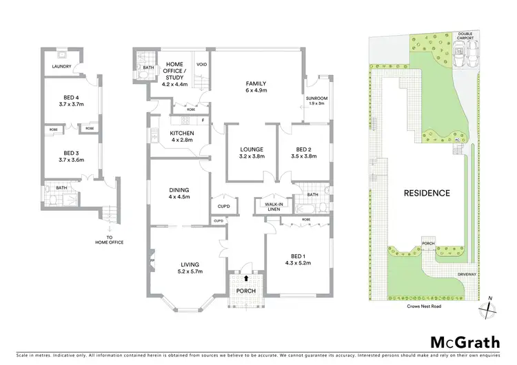 Floorplan of Homely house listing, 58 Crows Nest Road, Waverton NSW 2060