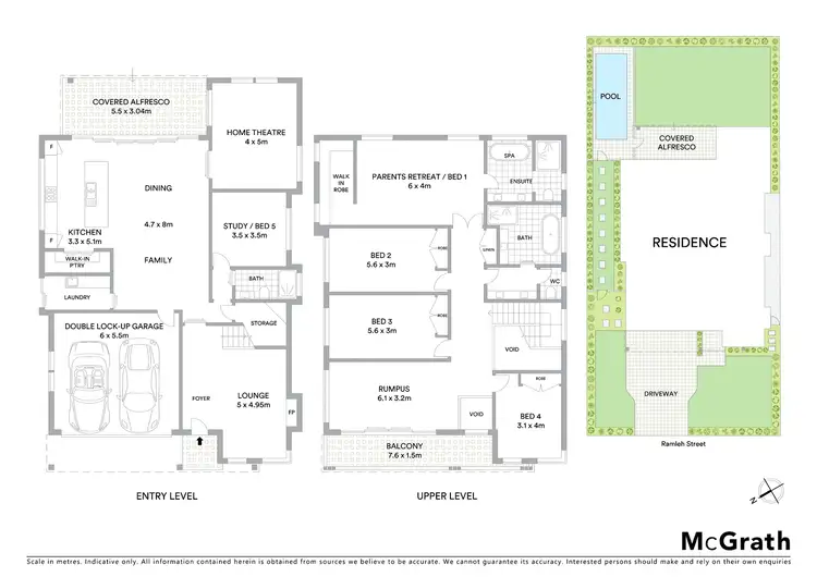 Floorplan of Homely house listing, 12 Ramleh Street, Hunters Hill NSW 2110