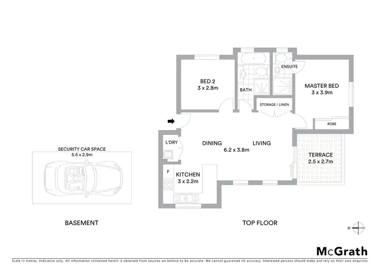 Floorplan of Homely apartment listing, 10/68 Grosvenor Street, Neutral Bay NSW 2089