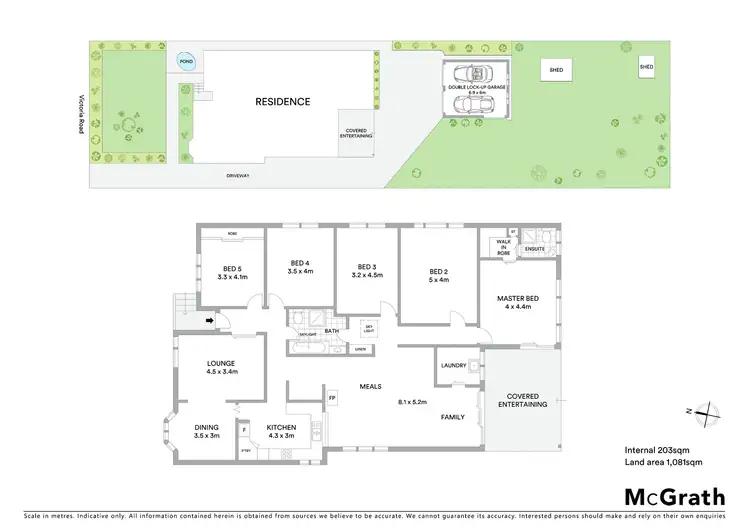 Floorplan of Homely house listing, 105 Victoria Road, West Pennant Hills NSW 2125