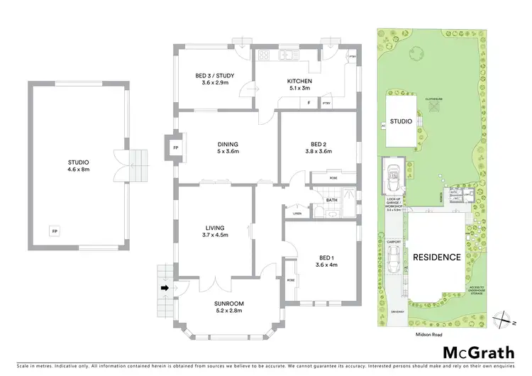 Floorplan of Homely house listing, 147 Midson Road, Epping NSW 2121