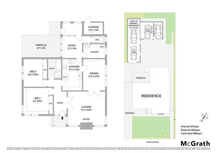 Floorplan of Homely house listing, 4 Jasmine Street, Bell Park VIC 3215