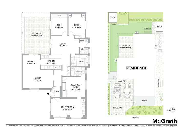 Floorplan of Homely house listing, 4 Giza Court, Camira QLD 4300