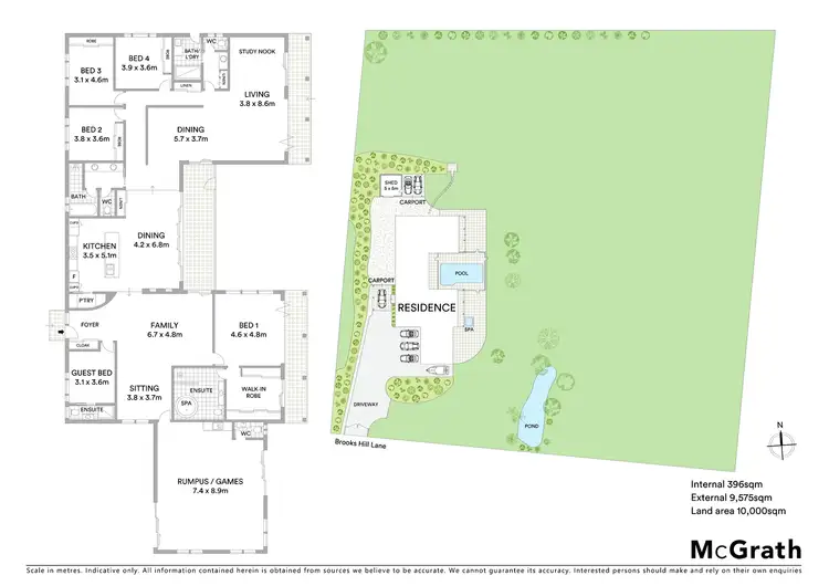 Floorplan of Homely rural property listing, 23 Brooks Hill Lane, Wamberal NSW 2260