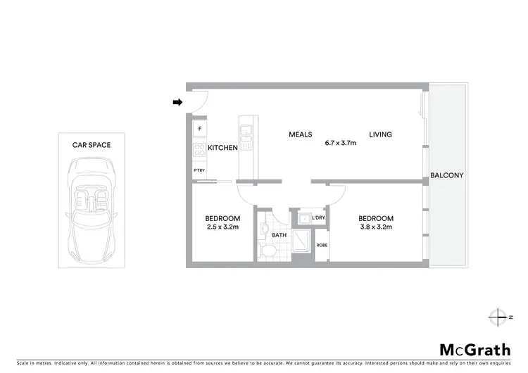 Floorplan of Homely apartment listing, 11/170 St Kilda Road, St Kilda VIC 3182