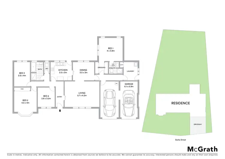Floorplan of Homely house listing, 5 Darke Street, Torrens ACT 2607