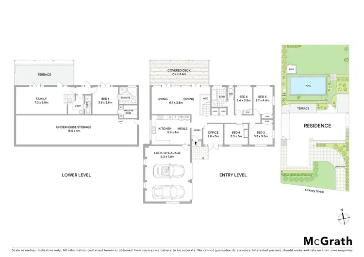 Floorplan of Homely house listing, 11 Orkney Street, Kenmore QLD 4069