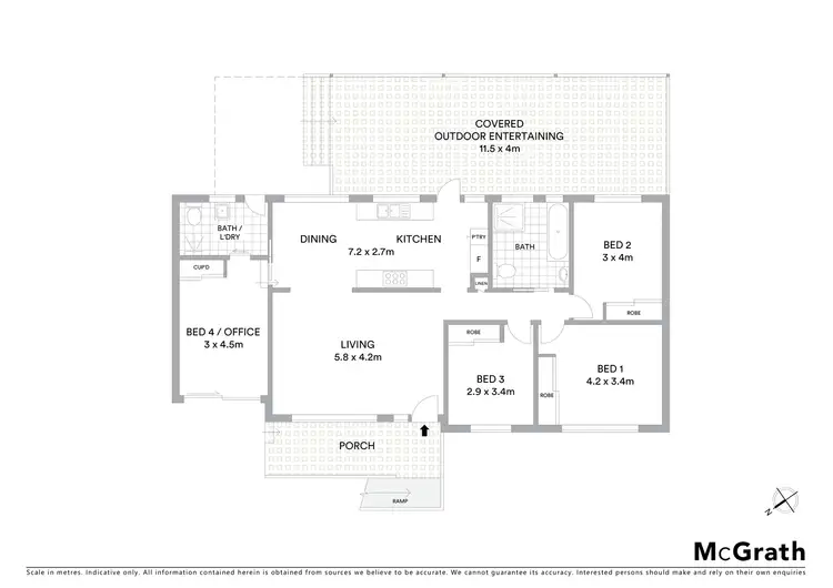 Floorplan of Homely house listing, 214 North Rocks Road, North Rocks NSW 2151