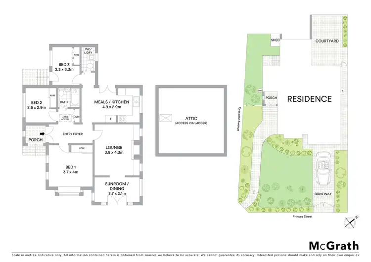 Floorplan of Homely house listing, 19 Princes Street, Ryde NSW 2112