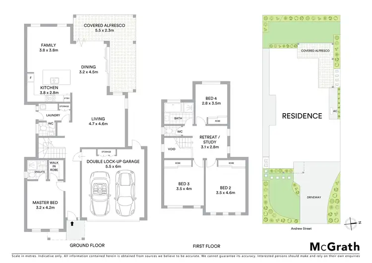 Floorplan of Homely townhouse listing, 1/7 Andrew Street, Mount Waverley VIC 3149