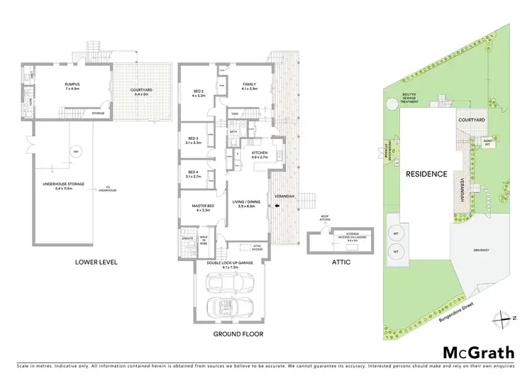 Floorplan of Homely house listing, 11 Bungendore Street, Ingleside NSW 2101