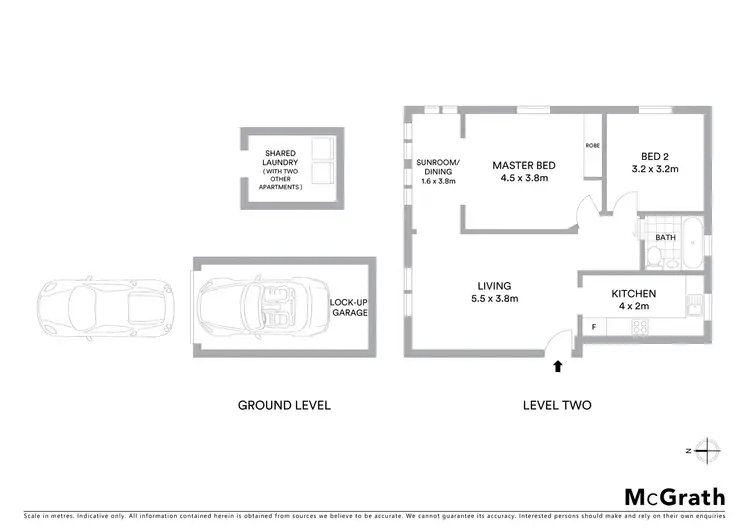 Floorplan of Homely apartment listing, 6/16 Salisbury Road, Kensington NSW 2033