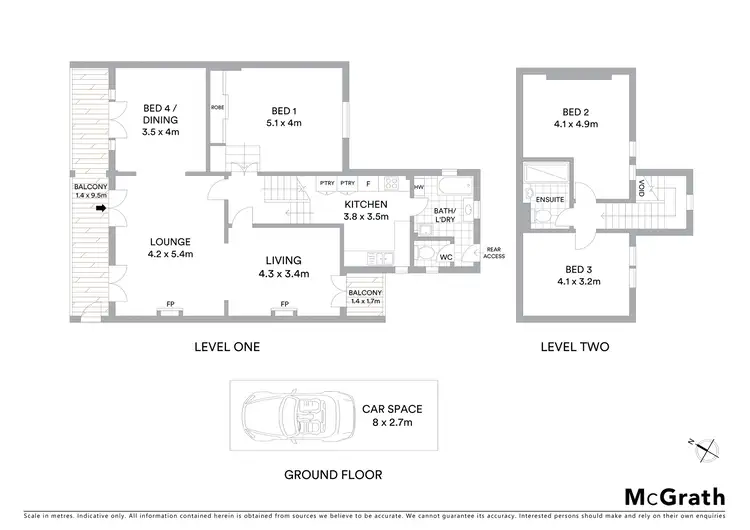 Floorplan of Homely apartment listing, 3/272 Bridge Road, Forest Lodge NSW 2037