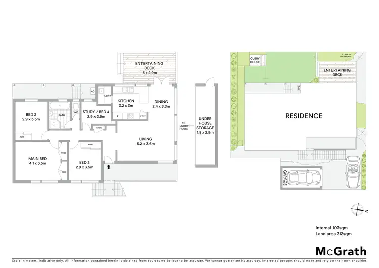 Floorplan of Homely house listing, 124A Owen Stanley Avenue, Allambie Heights NSW 2100